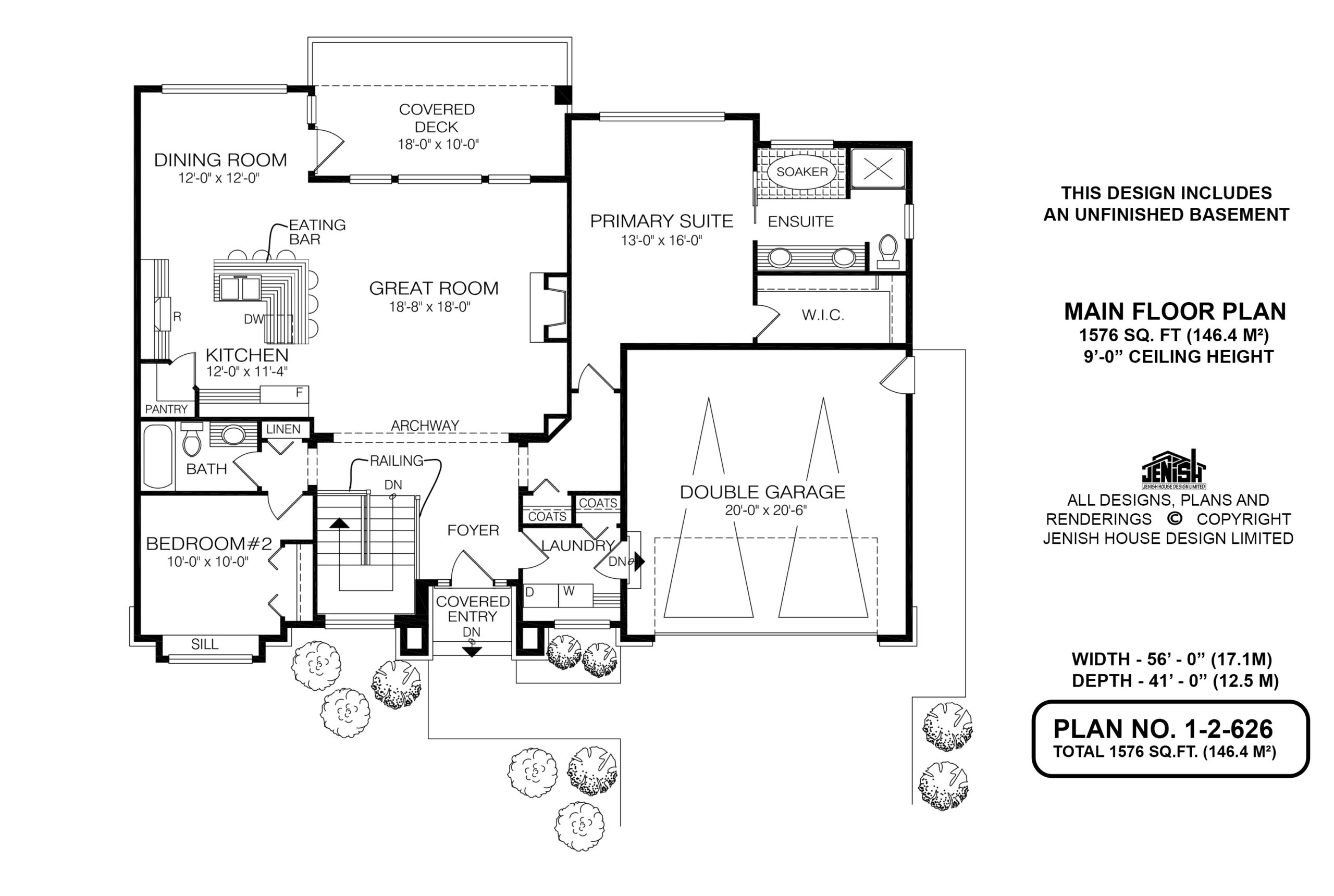 Floor plan for 1-2-626