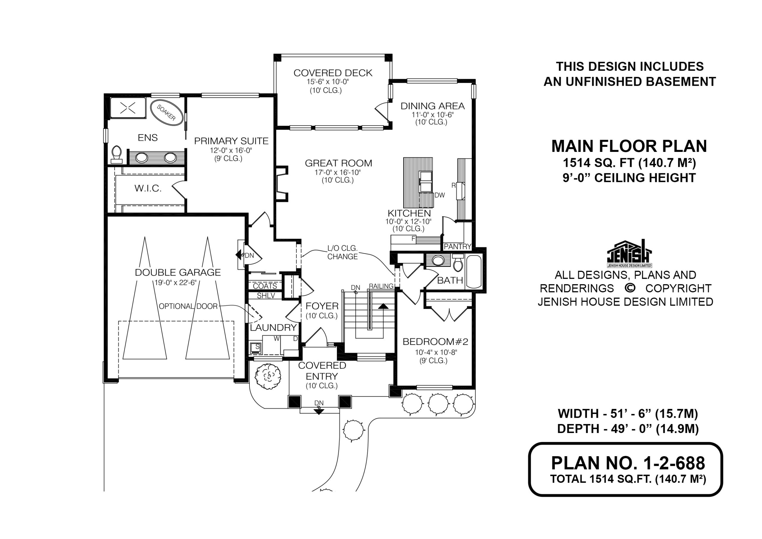 Floor plan for 1-2-688