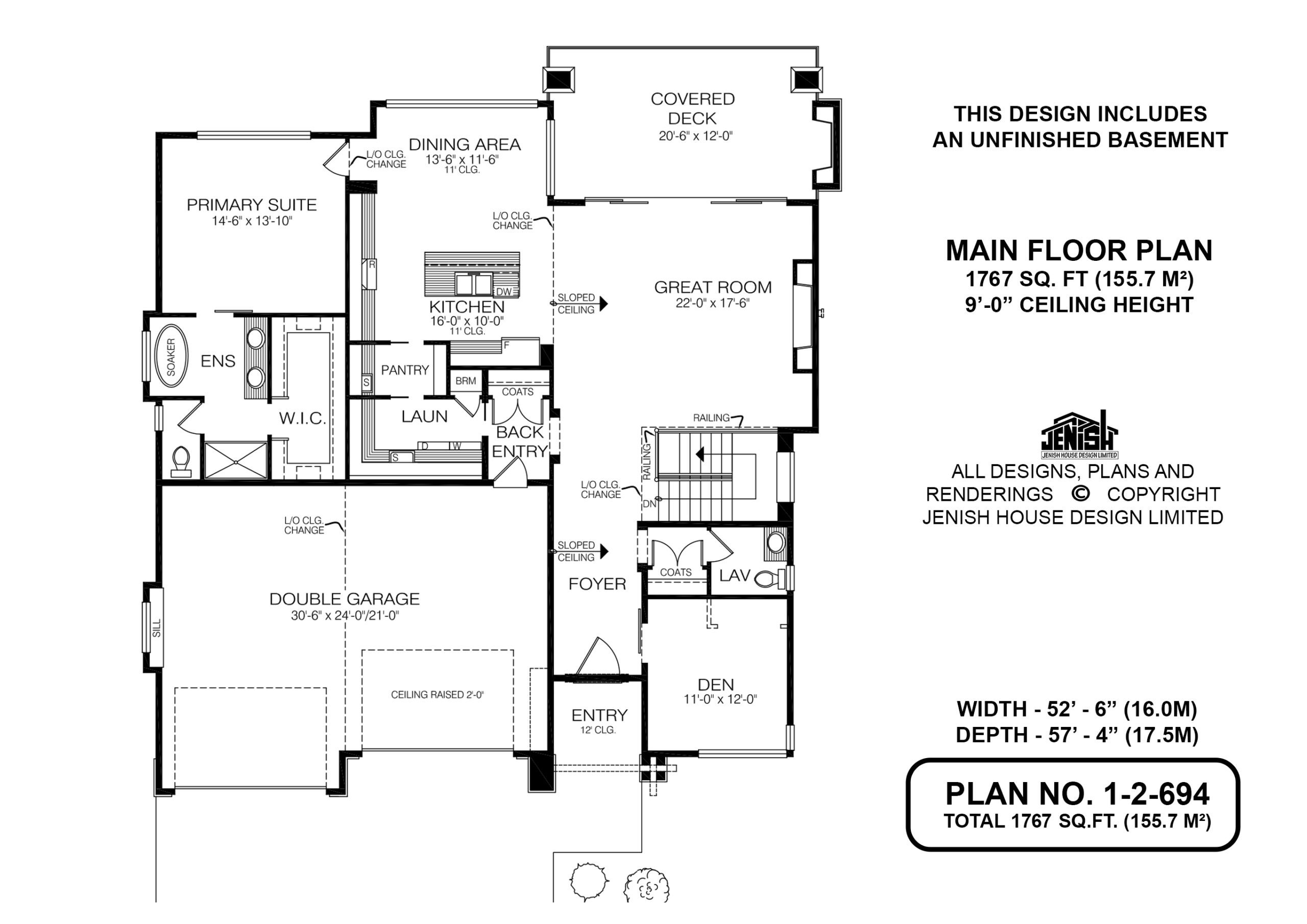 Floor plan for 1-2-694