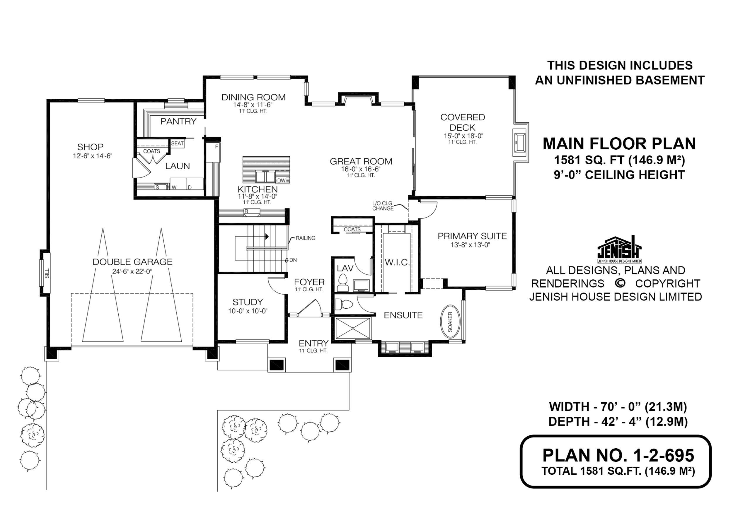 Floor plan for 1-2-695