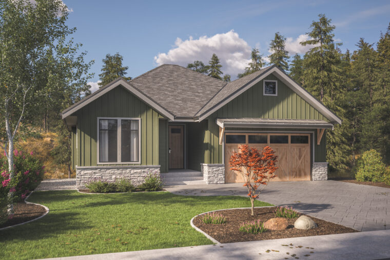 1-3-691B Modern Design Jenish House Design Canadian Home Plans