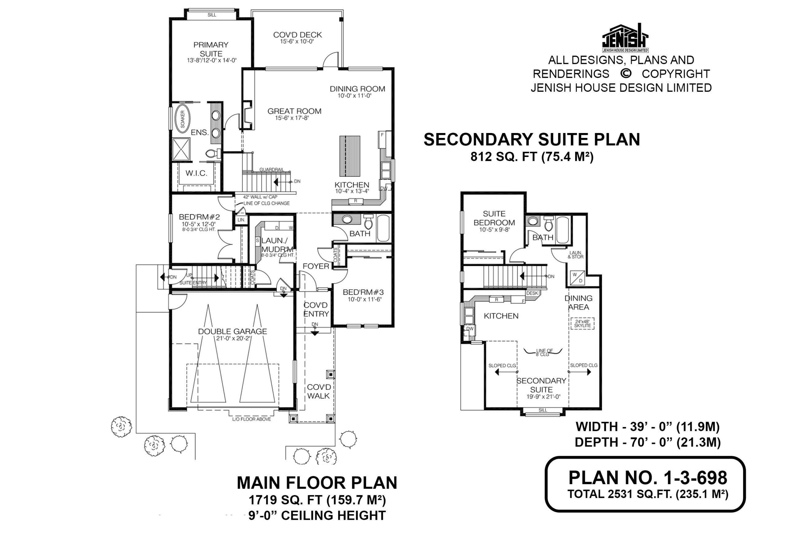 Floor plan for 1-3-698