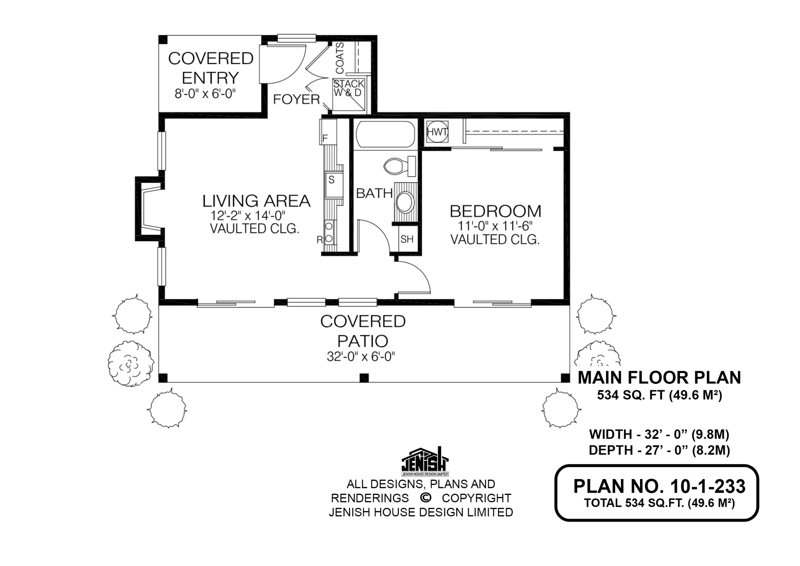 Floor plan for 10-1-233