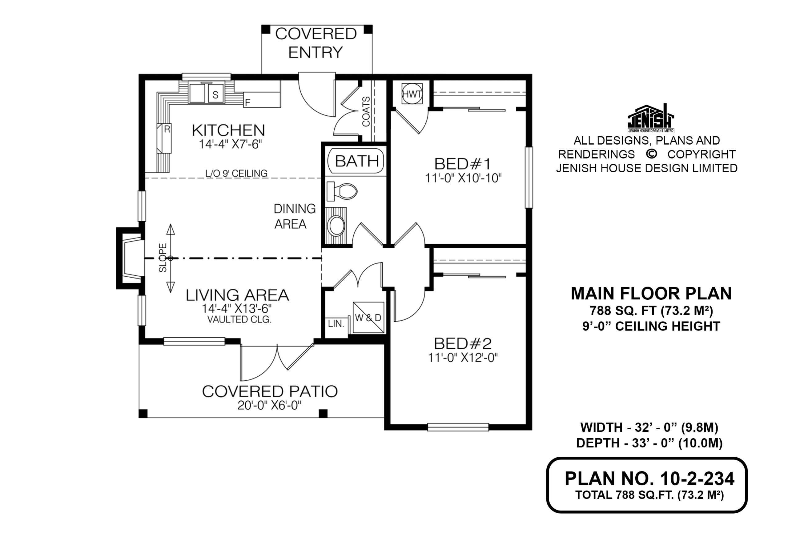 Floor plan for 10-2-234