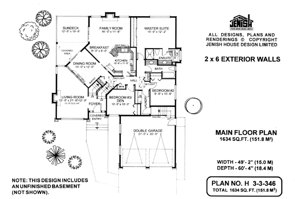 Floor plan for 3-3-346