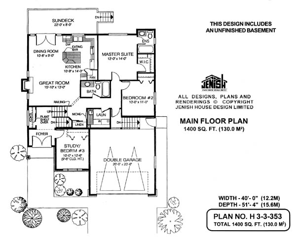 Floor plan for 3-3-353
