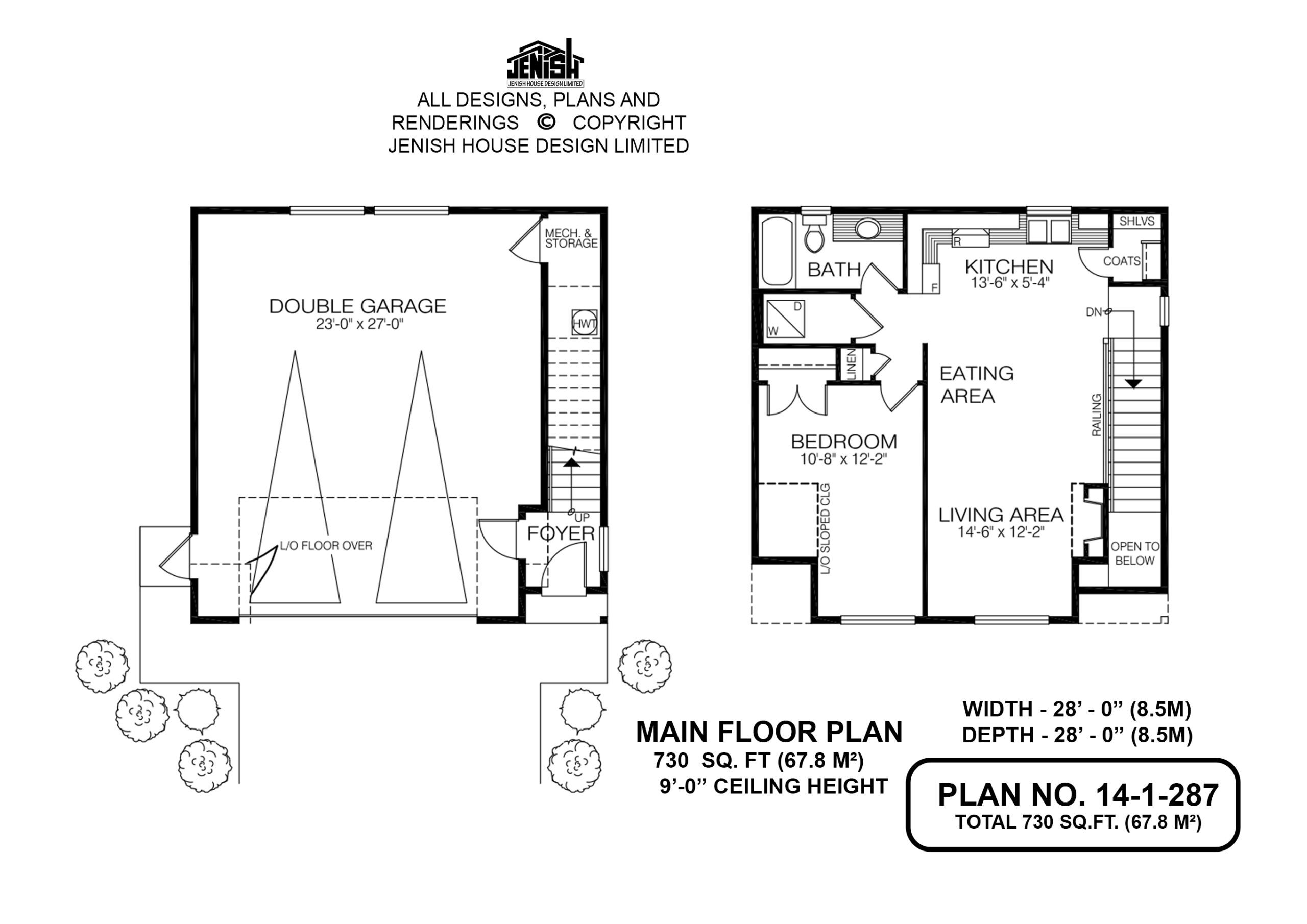 Floor plan for 14-1-287