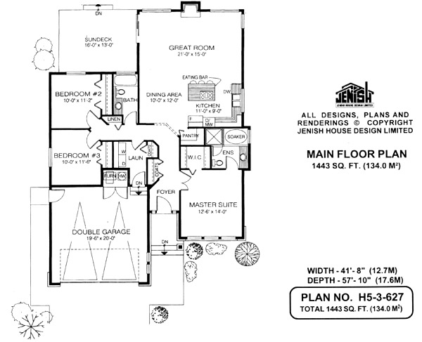 Floor plan for 5-3-627