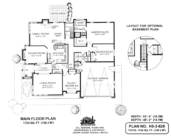 Floor plan for 5-3-628