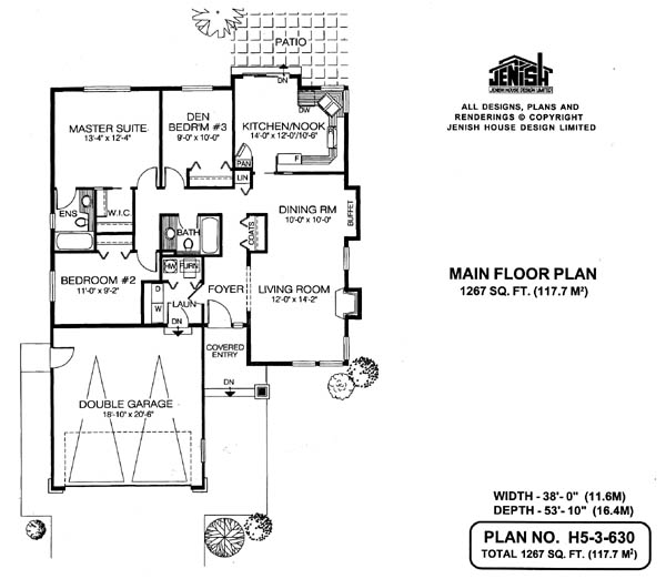 Floor plan for 5-3-630