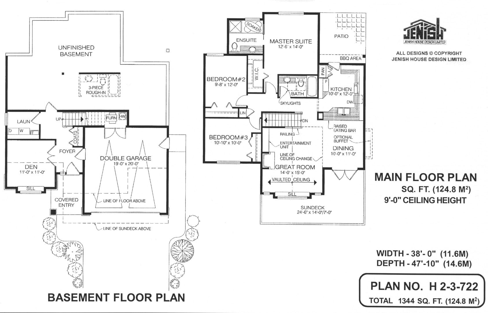 Floor plan for 2-3-722