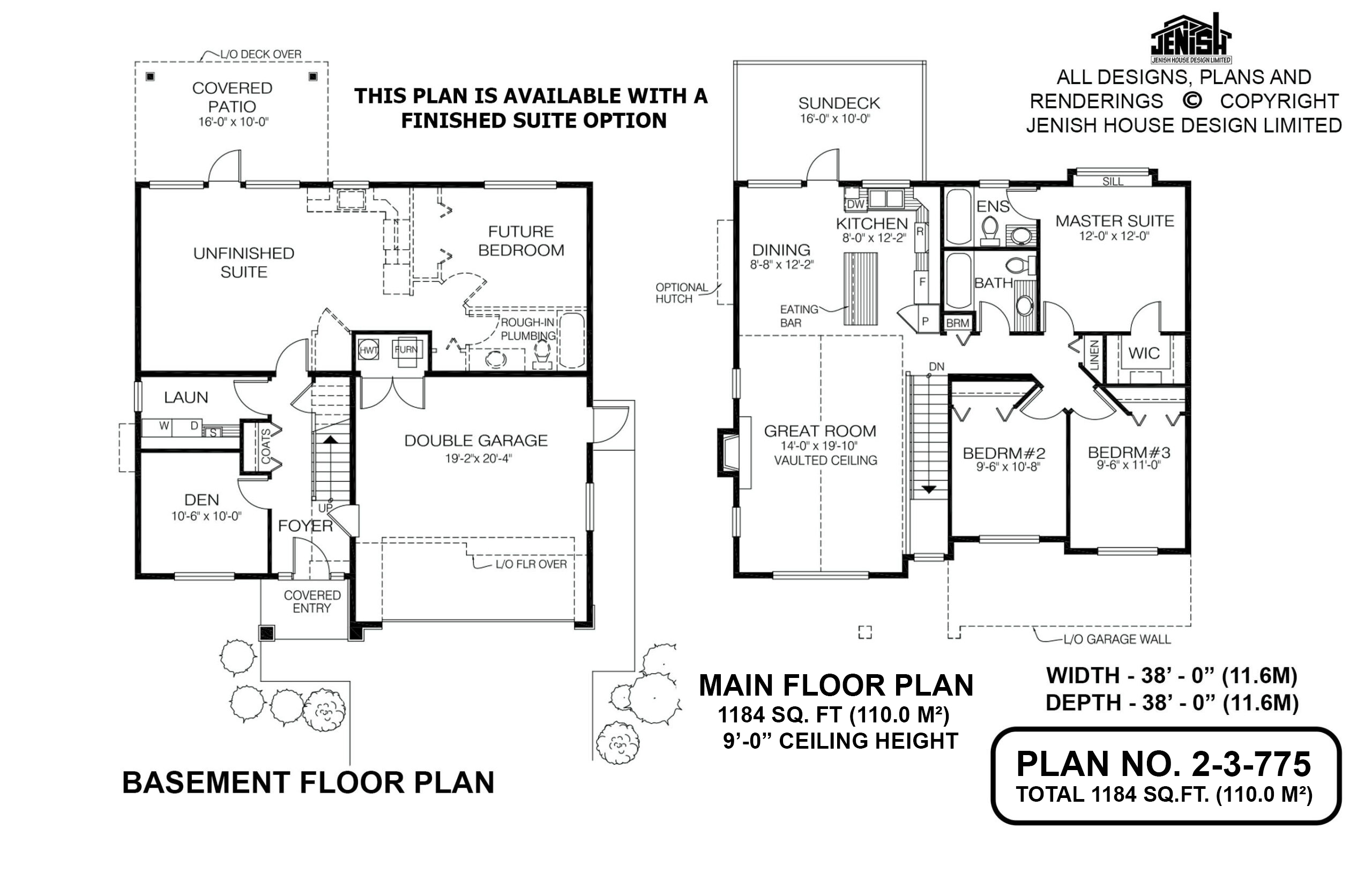 Floor plan for 2-3-775