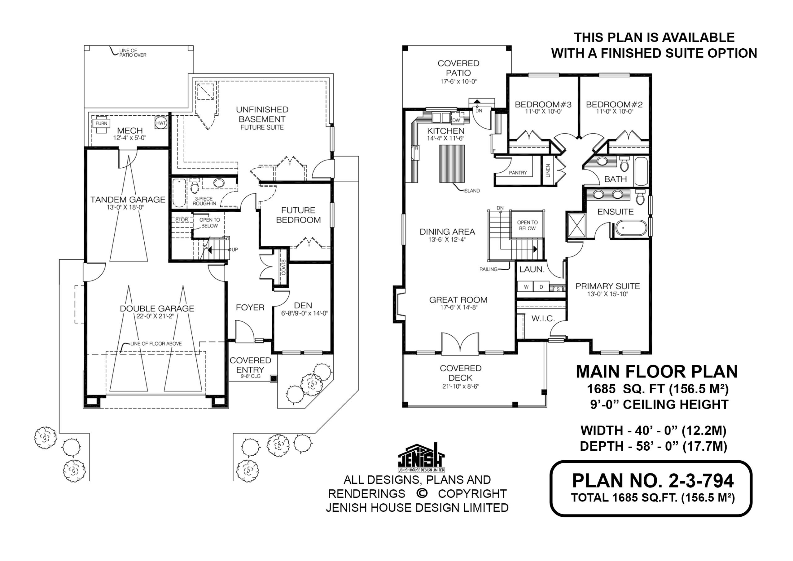 Floor plan for 2-3-794