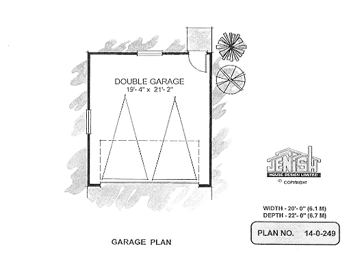 Floor plan for 14-0-249