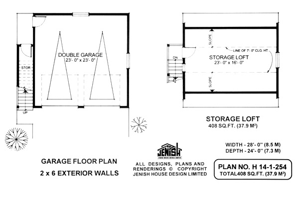 Floor plan for 14-1-254