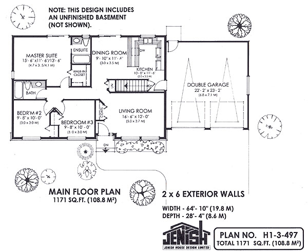 Floor plan for 1-3-497