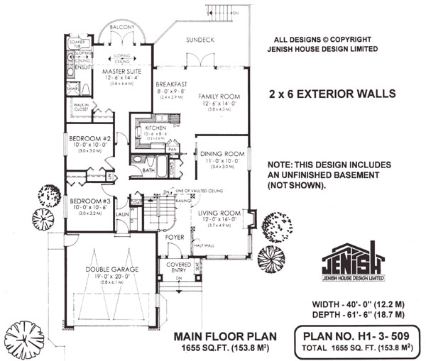 Floor plan for 1-3-509