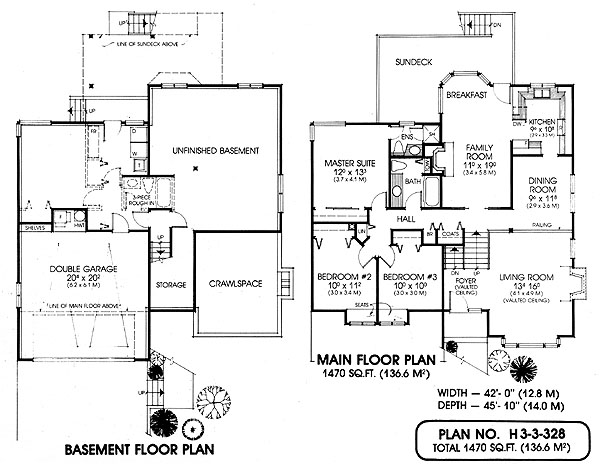 Floor plan for 3-3-328