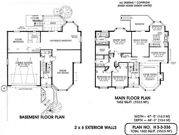 Floor plan for 3-3-336