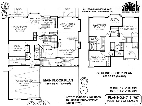 Floor plan for 7-3-797