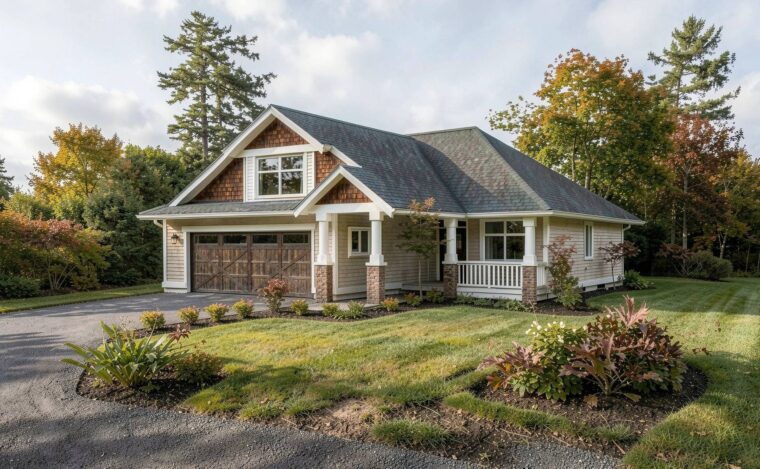 5-3-690 house plan – front rendering