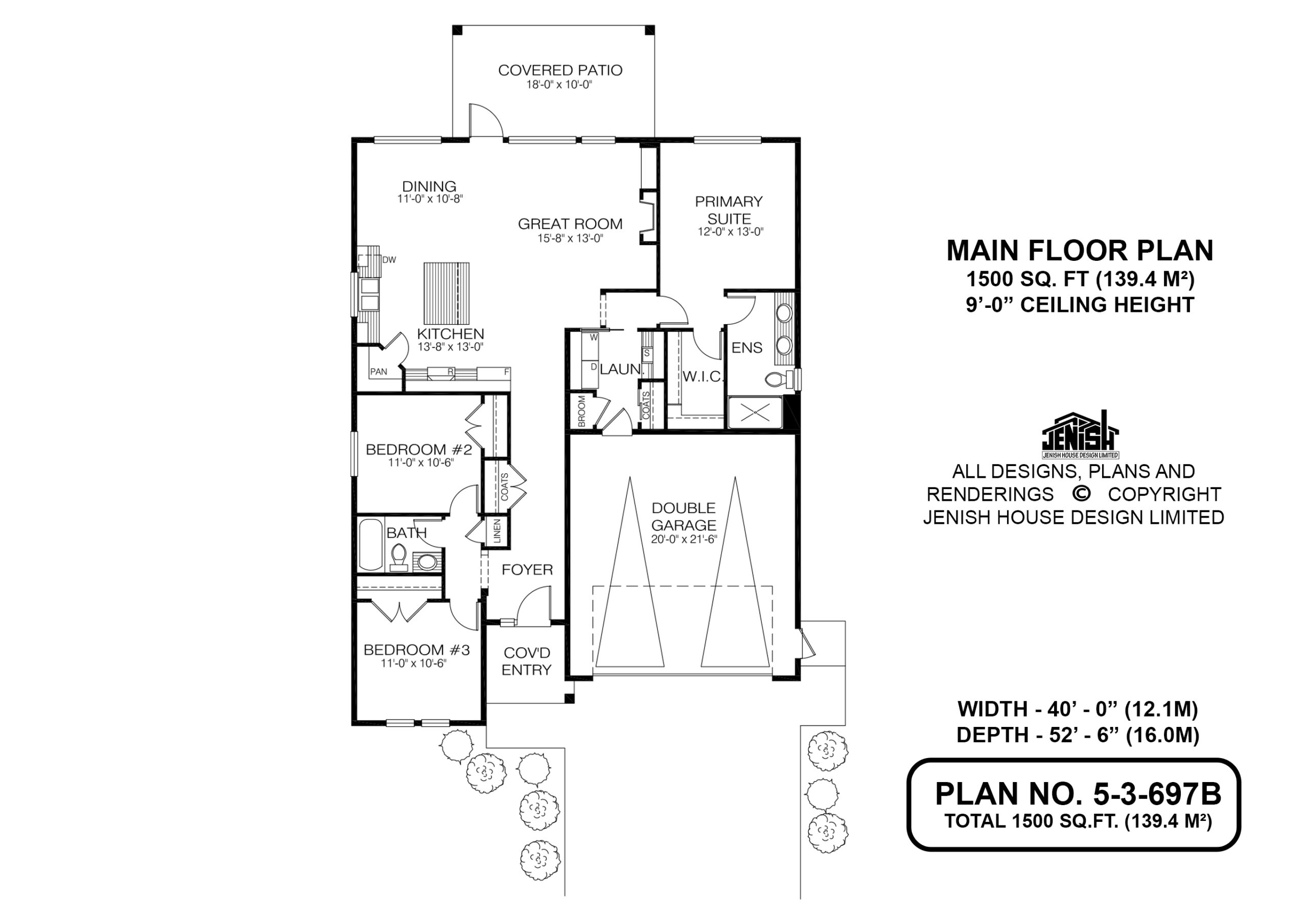Floor plan for 5-3-697B