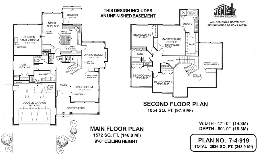 Floor plan for 7-4-919
