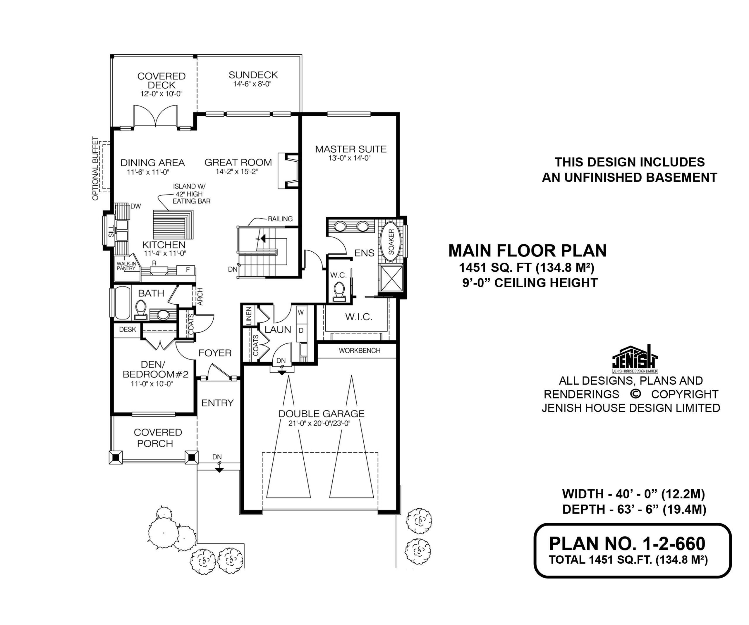 Floor plan for 1-2-660