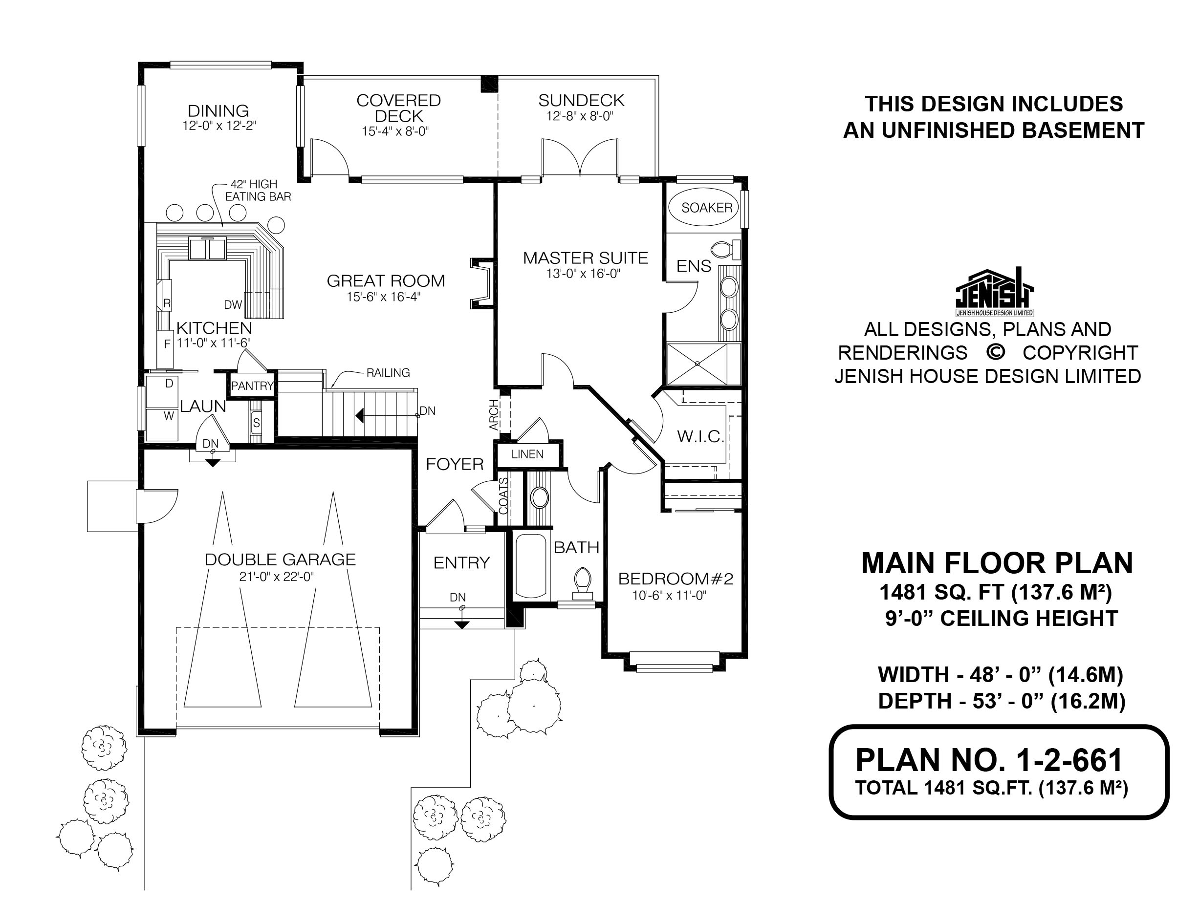 Floor plan for 1-2-661