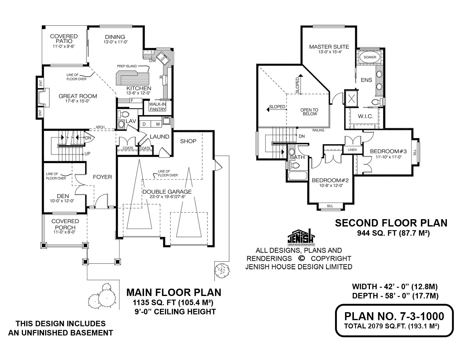 Floor plan for 7-3-1000A