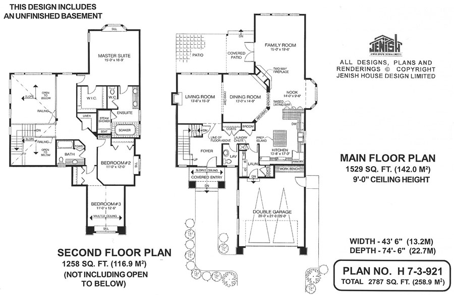 Floor plan for 7-3-921