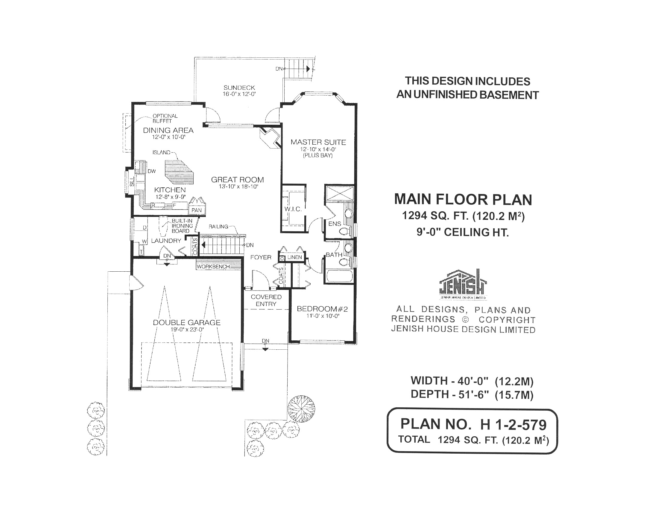 Floor plan for 1-2-579