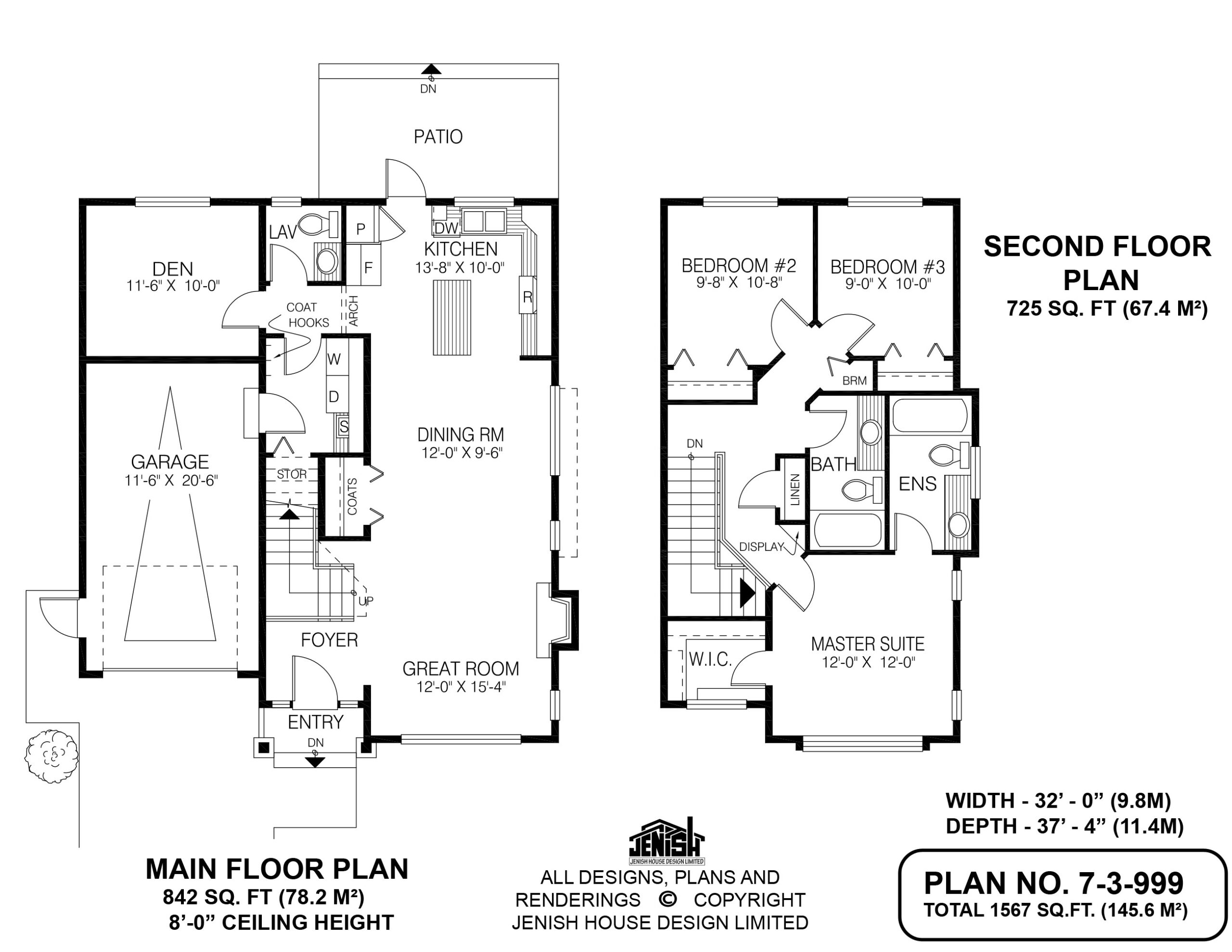 Floor plan for 7-3-999