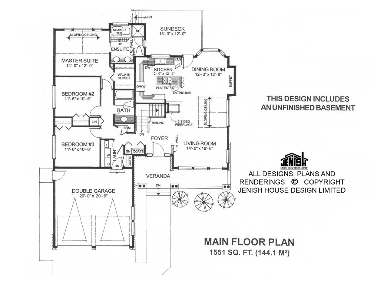 Floor plan for 1-3-514