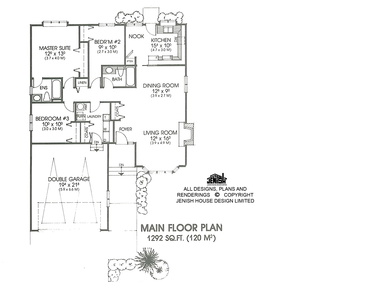Floor plan for 5-3-548A