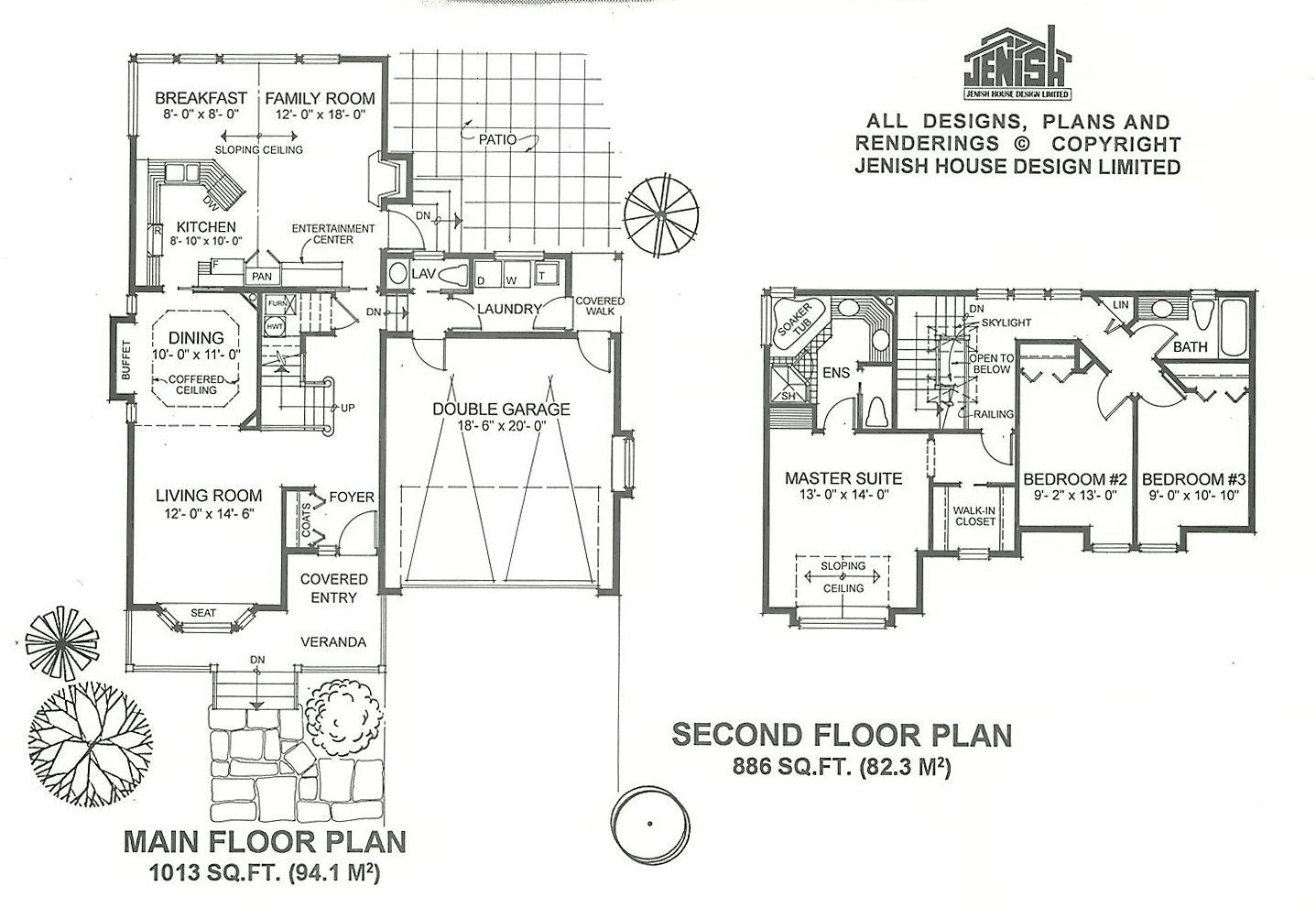Floor plan for 7-3-848
