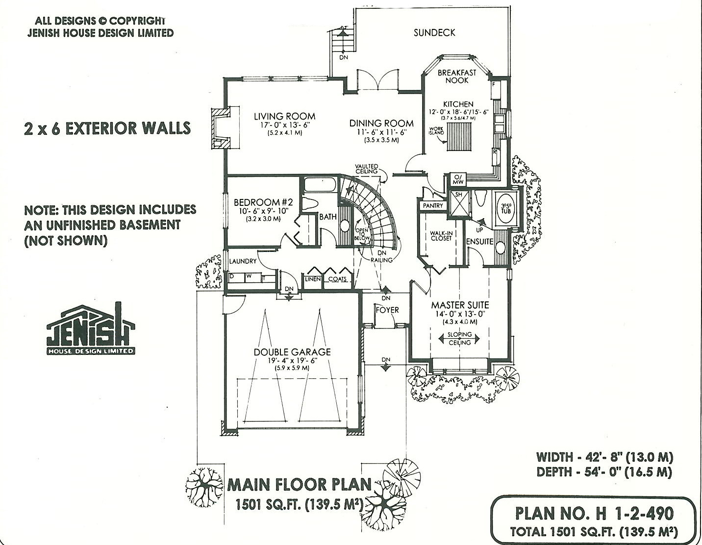 Floor plan for 1-2-490