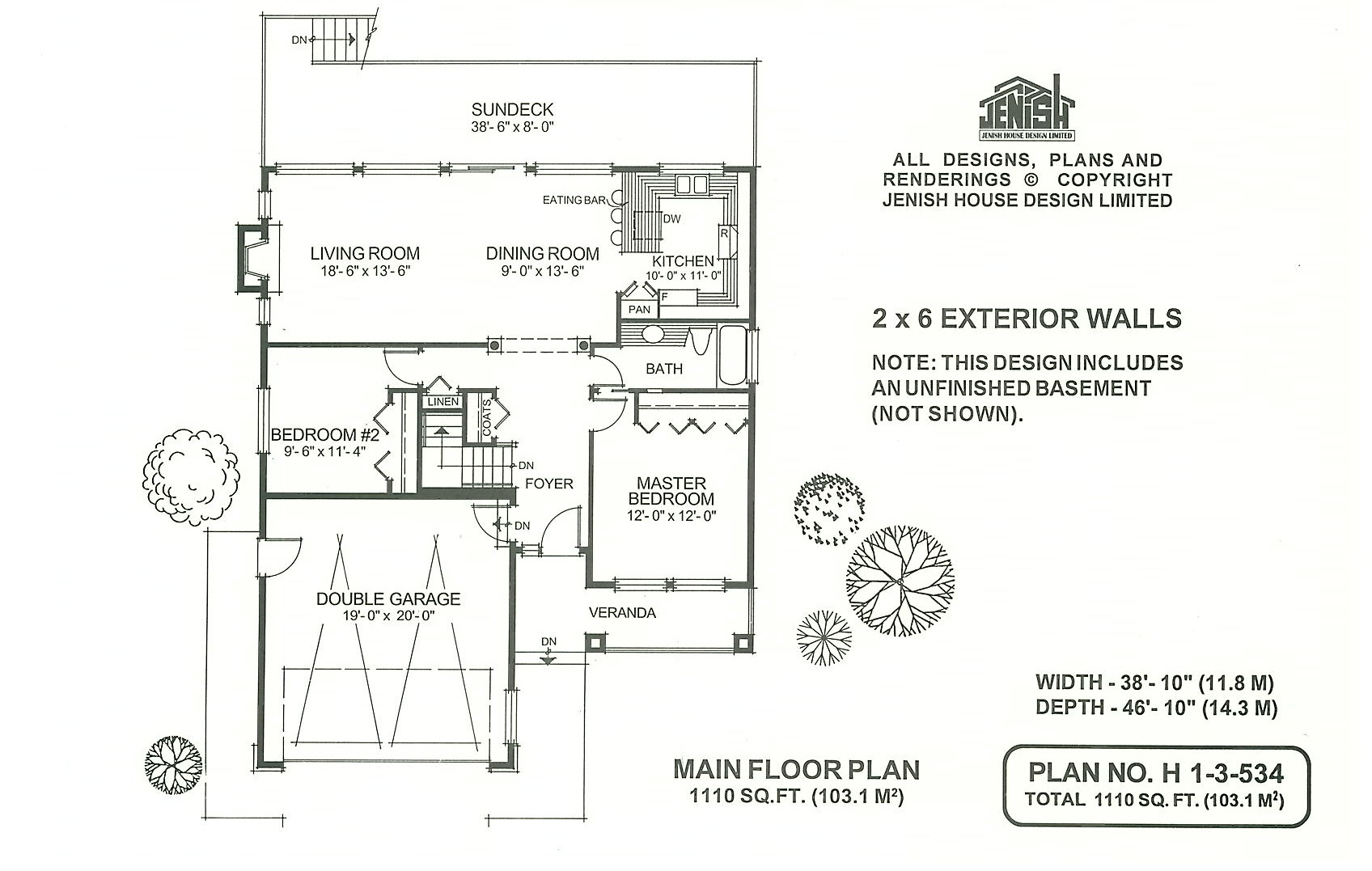 Floor plan for 1-2-534