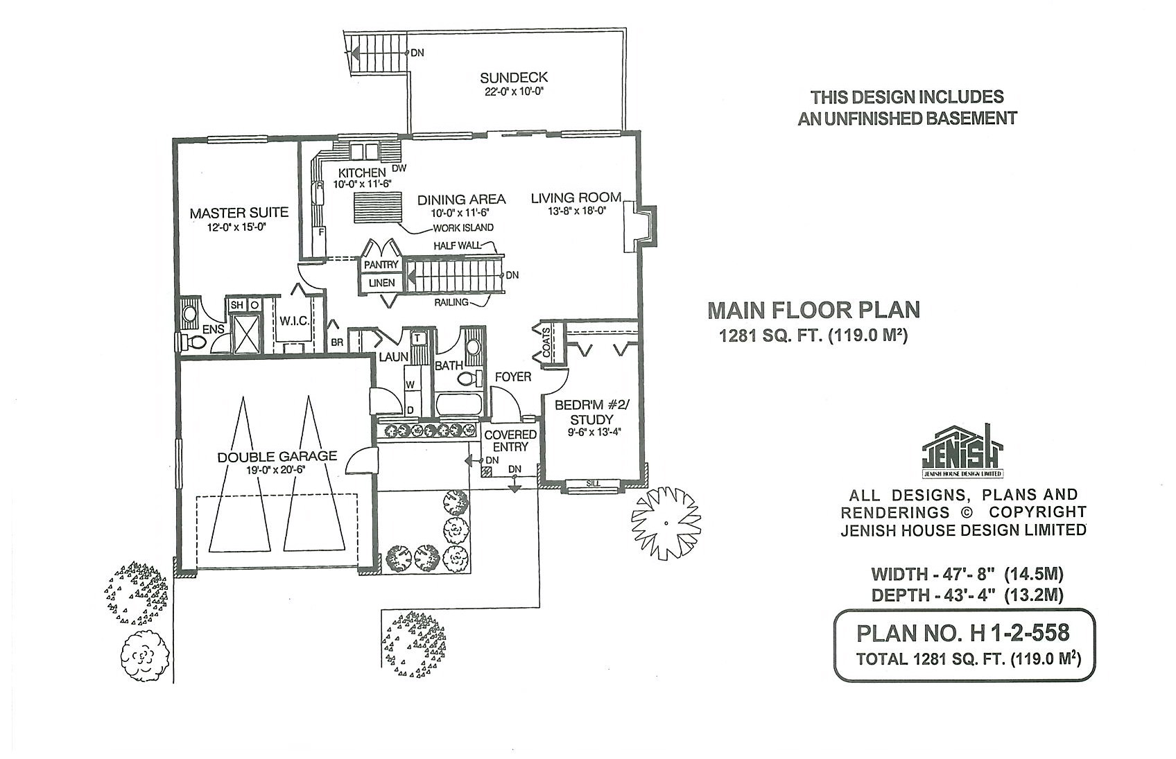 Floor plan for 1-2-558