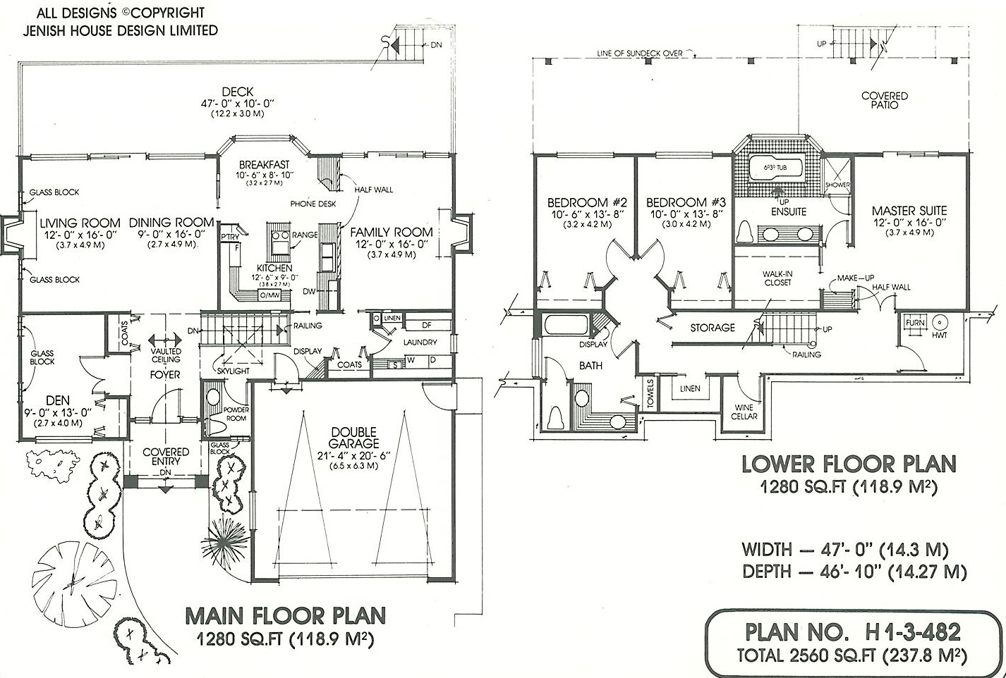 Floor plan for 1-3-482