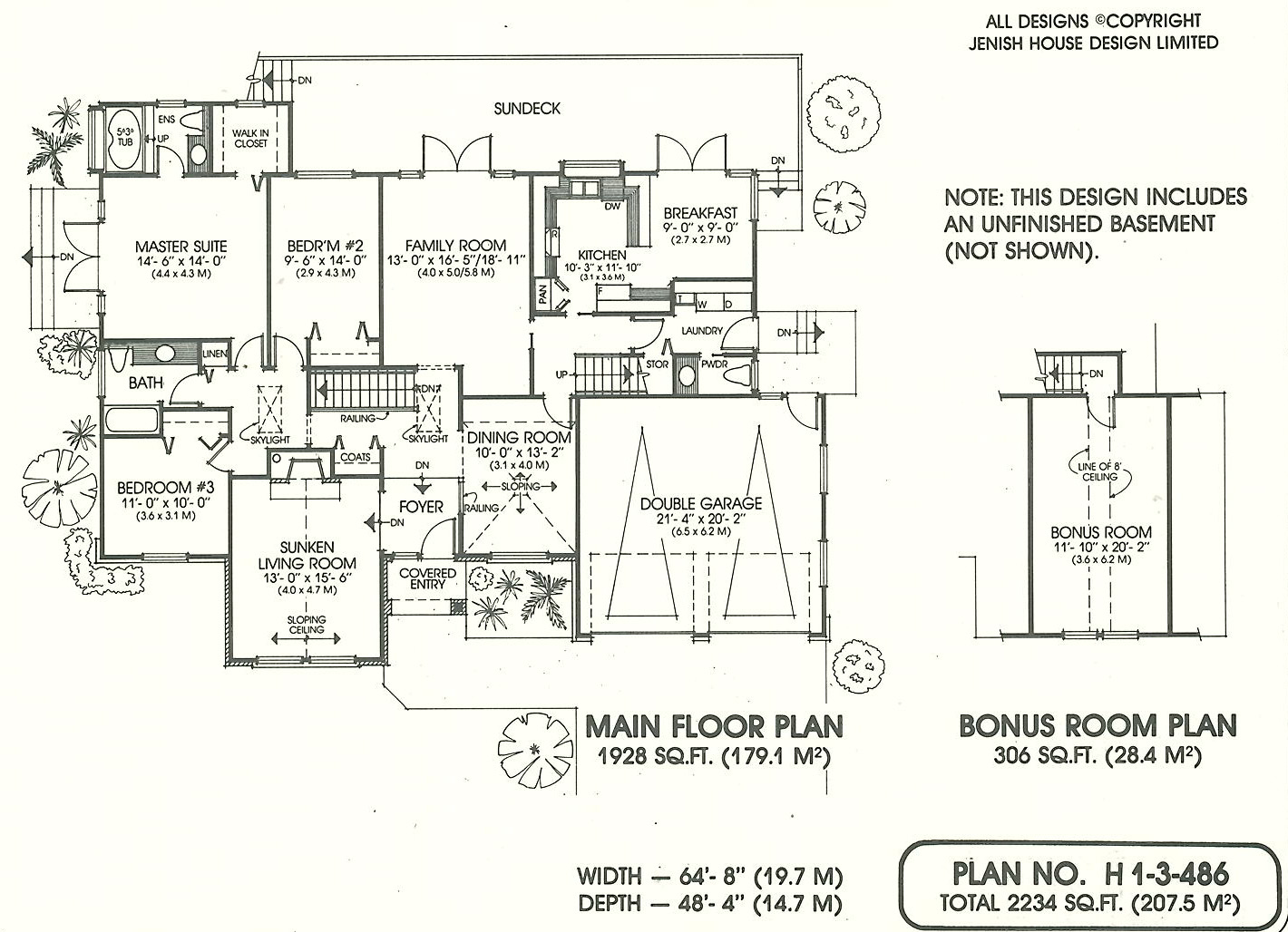 Floor plan for 1-3-486
