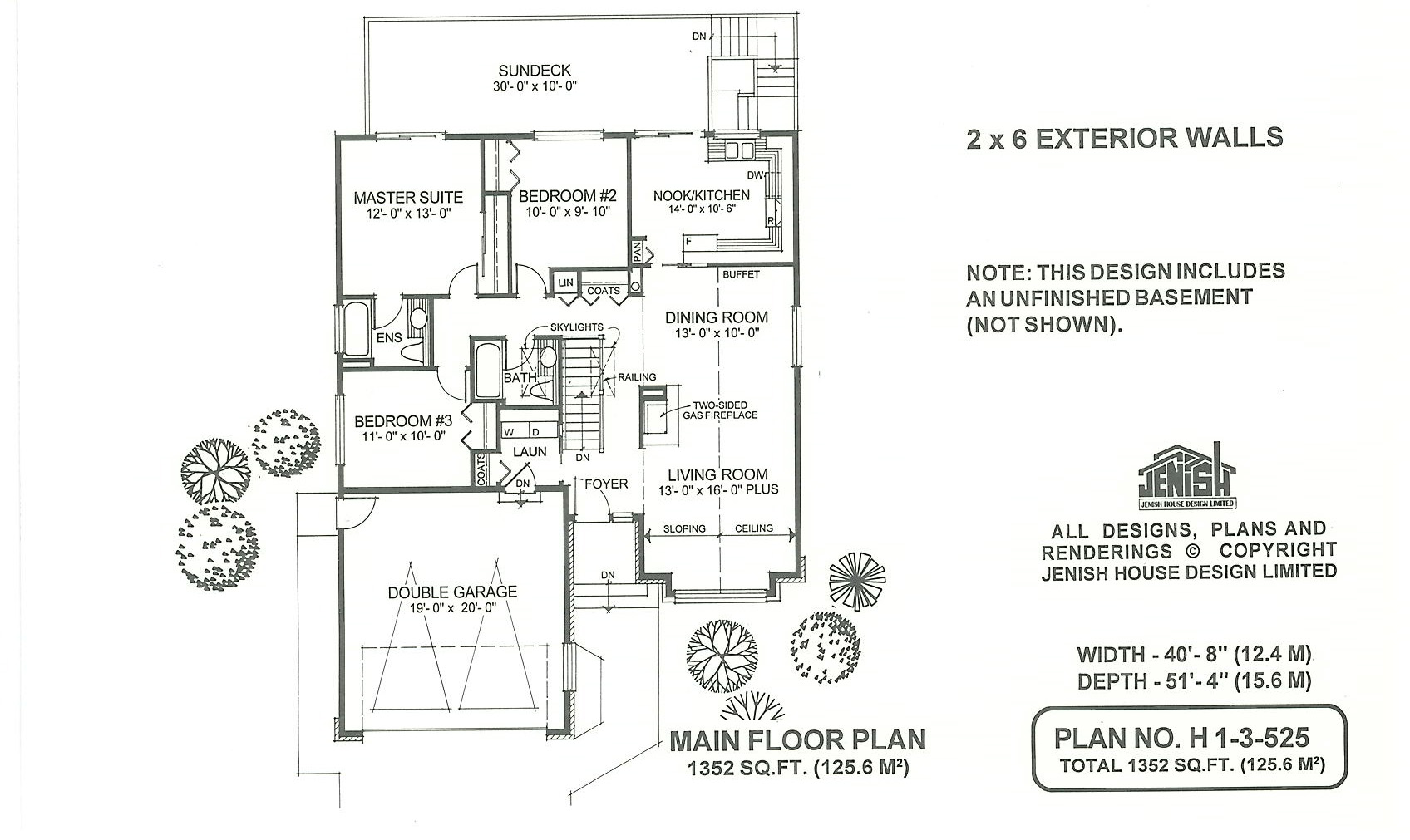 Floor plan for 1-3-525