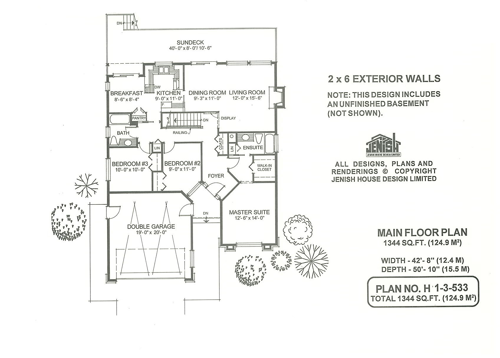 Floor plan for 1-3-533