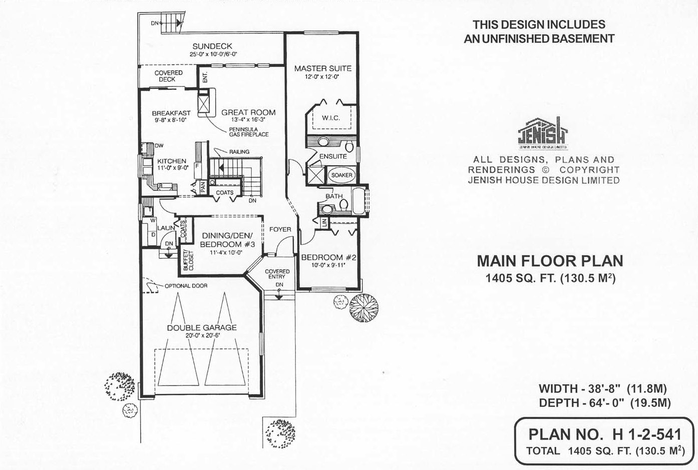 Floor plan for 1-2-541