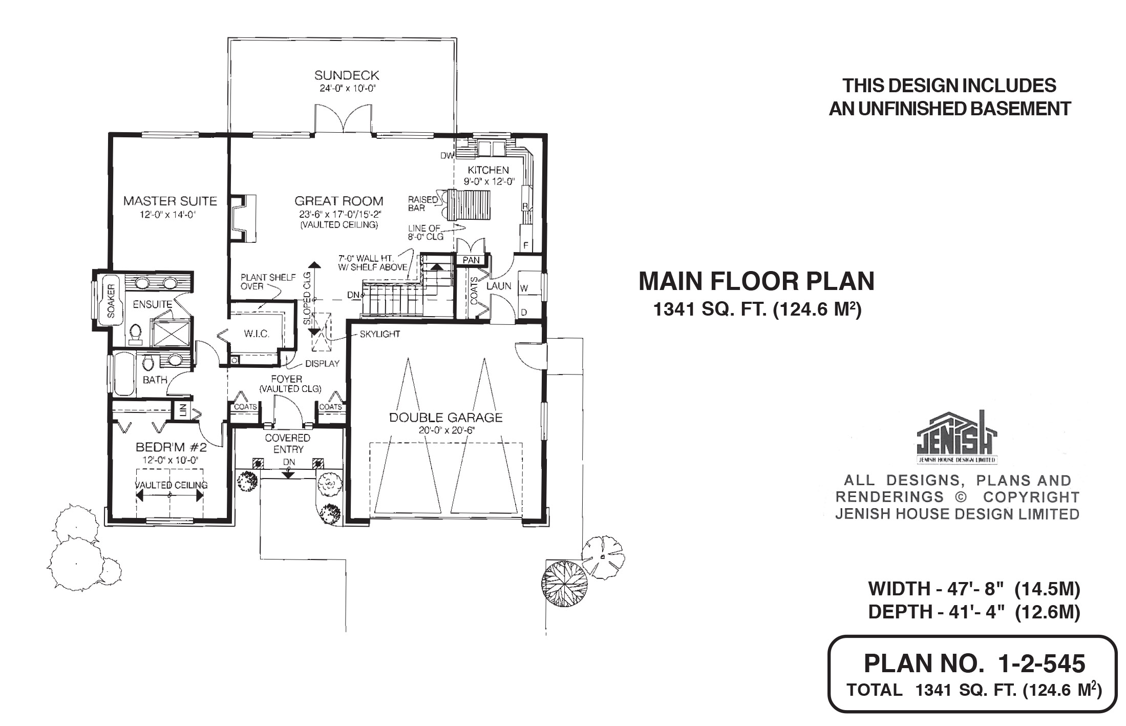 Floor plan for 1-2-545