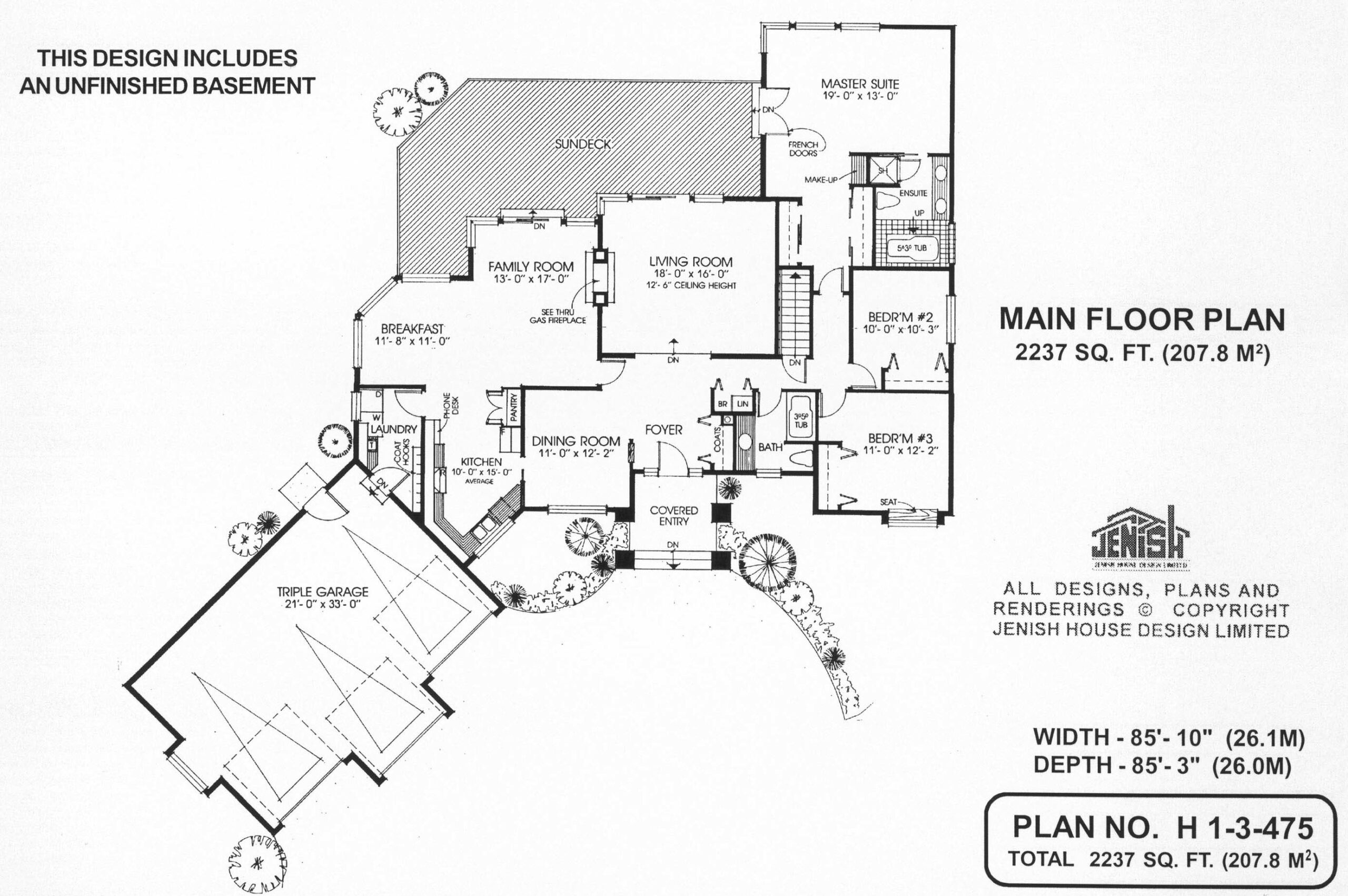 Floor plan for 1-3-475
