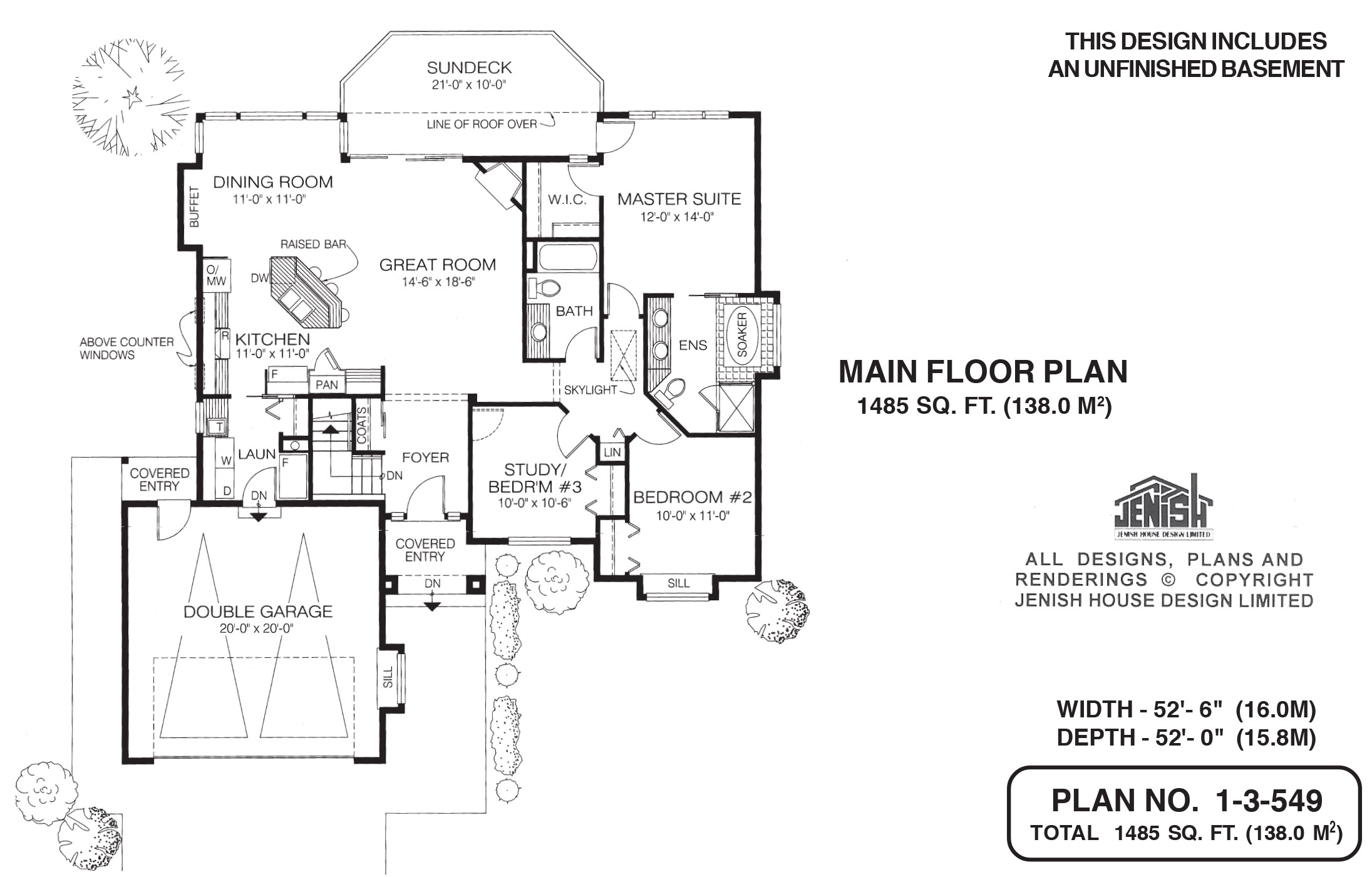 Floor plan for 1-3-549A