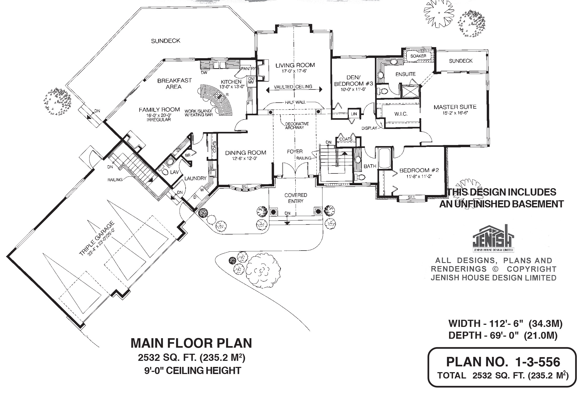 Floor plan for 1-3-556