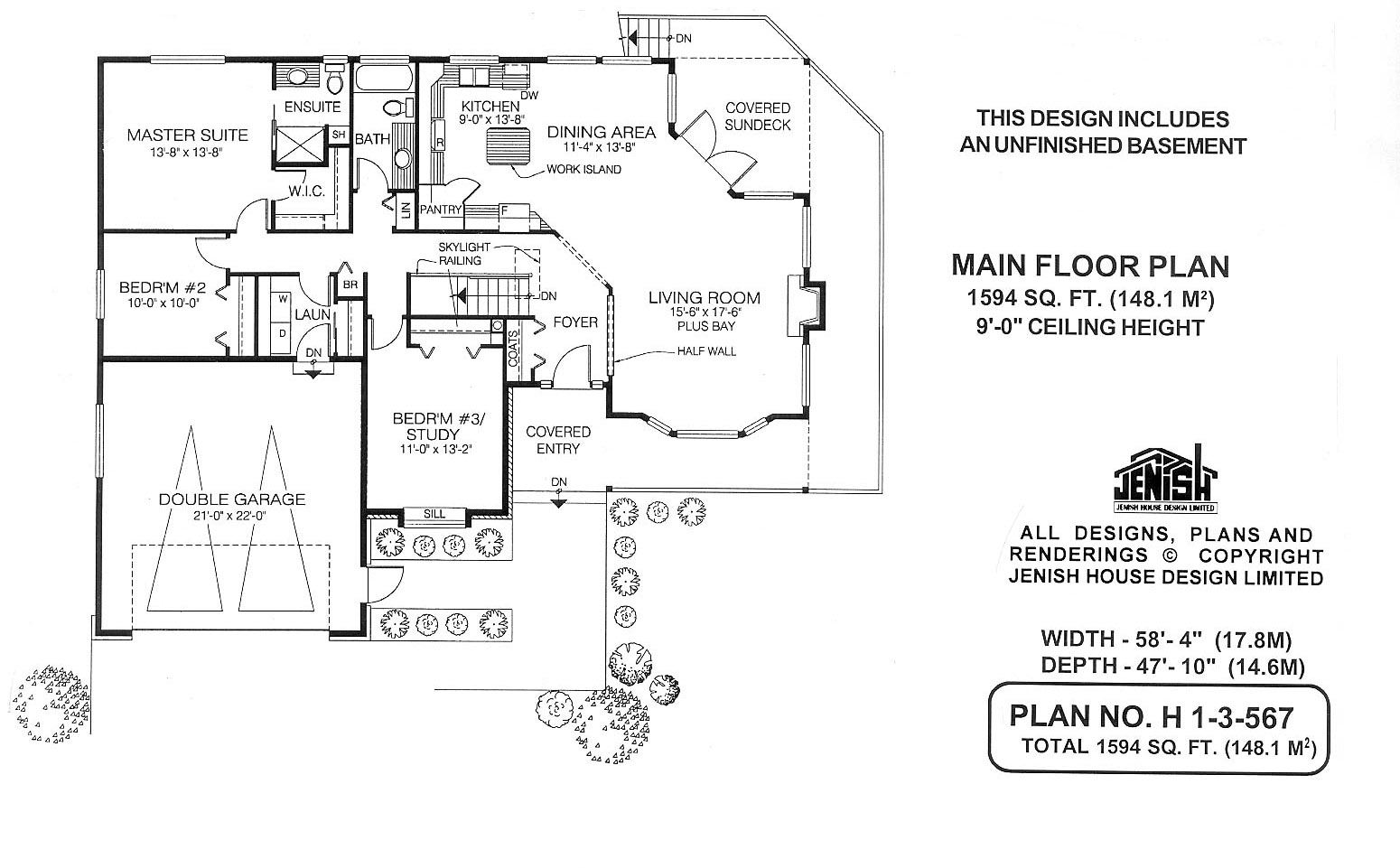 Floor plan for 1-3-567