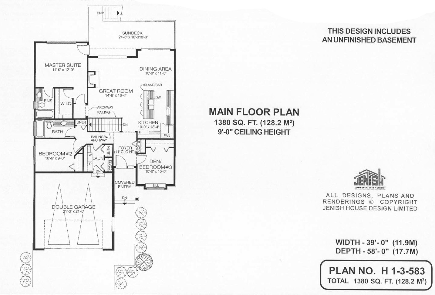 Floor plan for 1-3-583